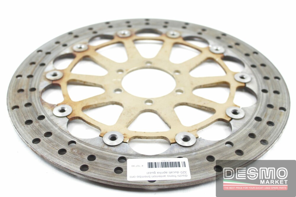 Dischi freno anteriori brembo oro 320 ducati aprilia guzzi