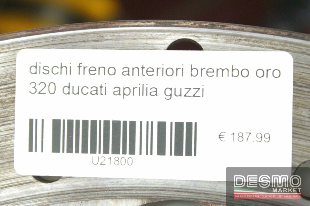 Dischi freno anteriori brembo oro 320 ducati aprilia guzzi