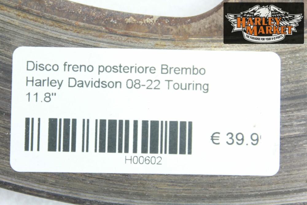 Disco freno posteriore Brembo  Harley Davidson 08-22 Touring 11.8″