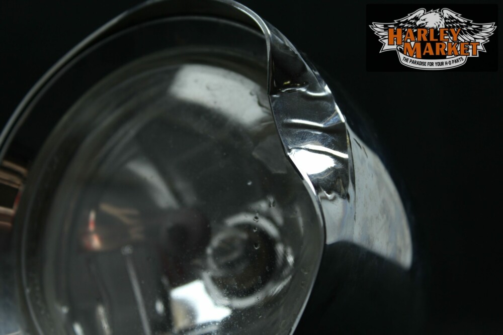 Faro fanale anteriore allungato custom Harley Davidson