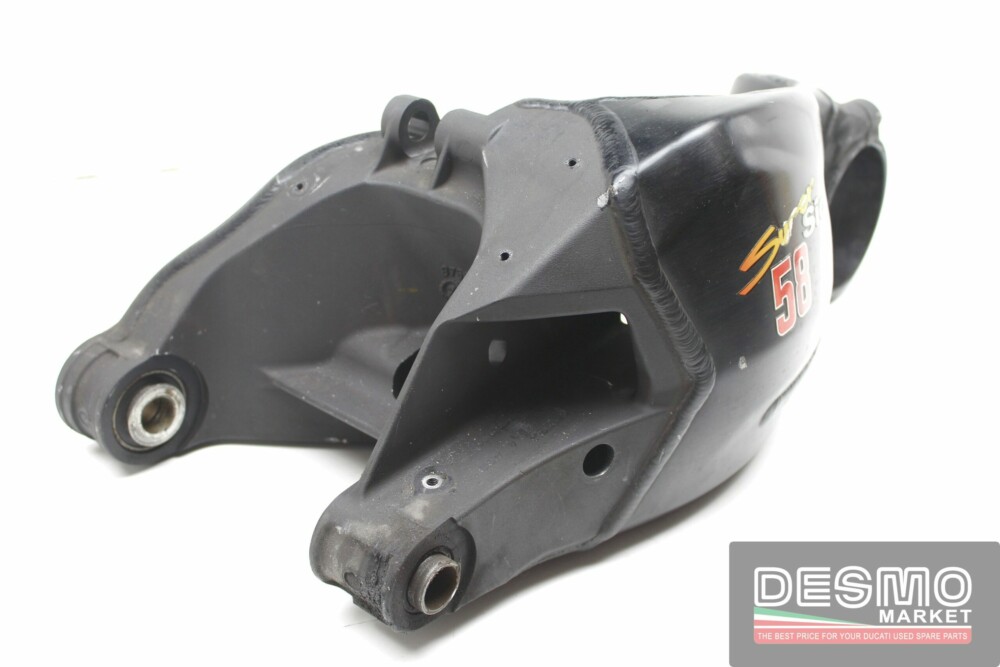 Forcellone monobraccio nero Ducati 848 1098 1198