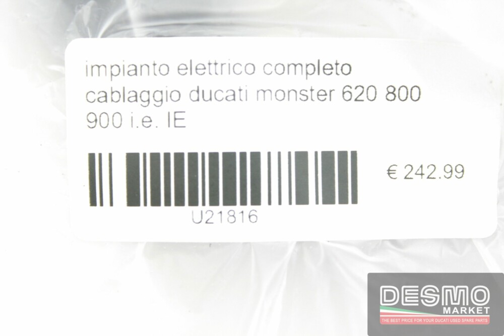 Impianto elettrico completo cablaggio ducati monster 620 800 900 i.e.