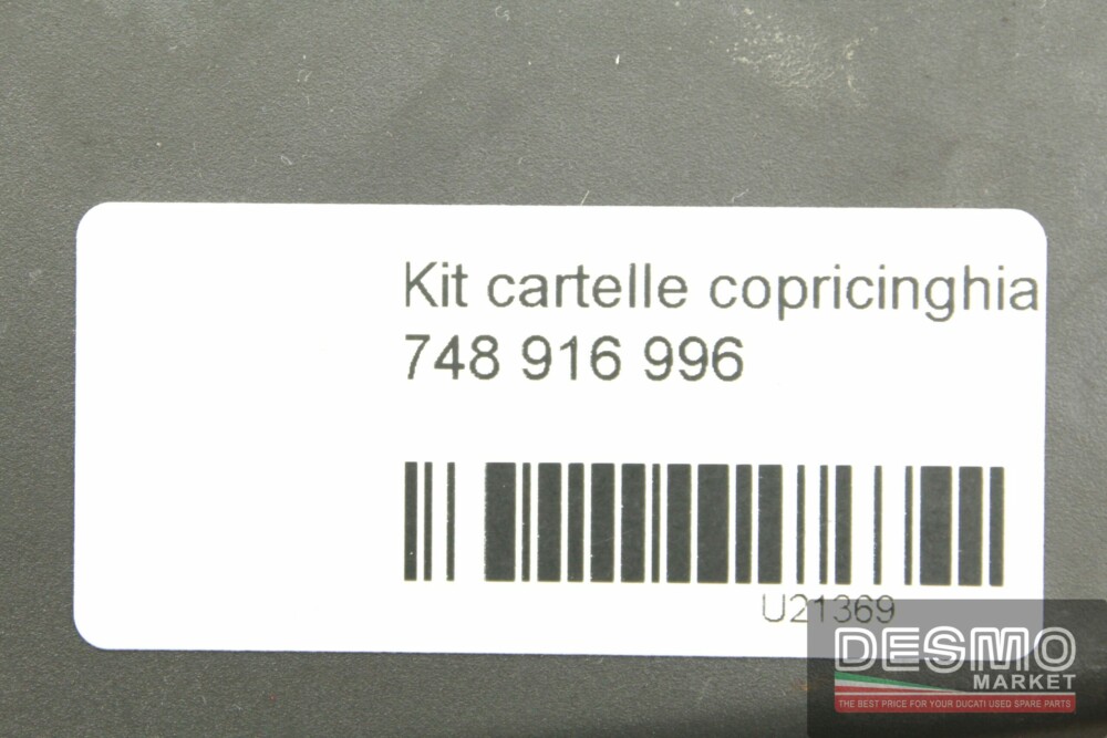 Kit cartelle copricinghia Ducati 748 916 996