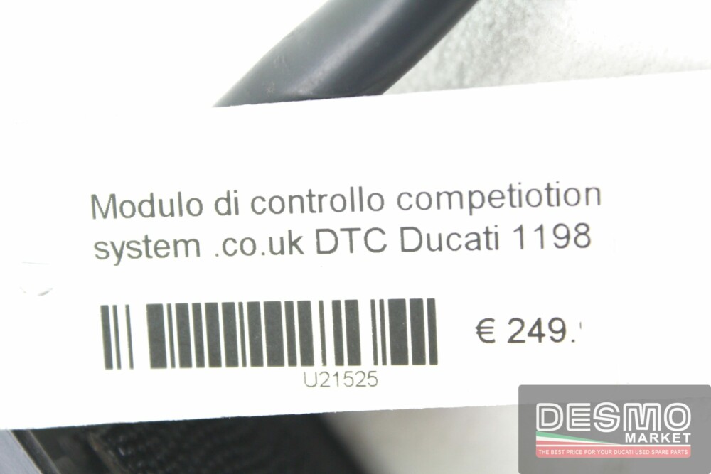 Modulo di controllo competiotion system .co.uk DTC Ducati 1198