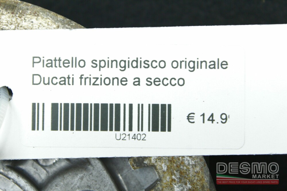 Piattello spingidisco originale Ducati frizione a secco