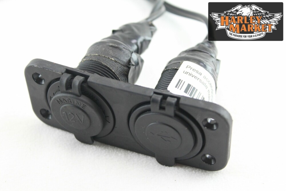 Presa accendisigaro doppia USB universale moto