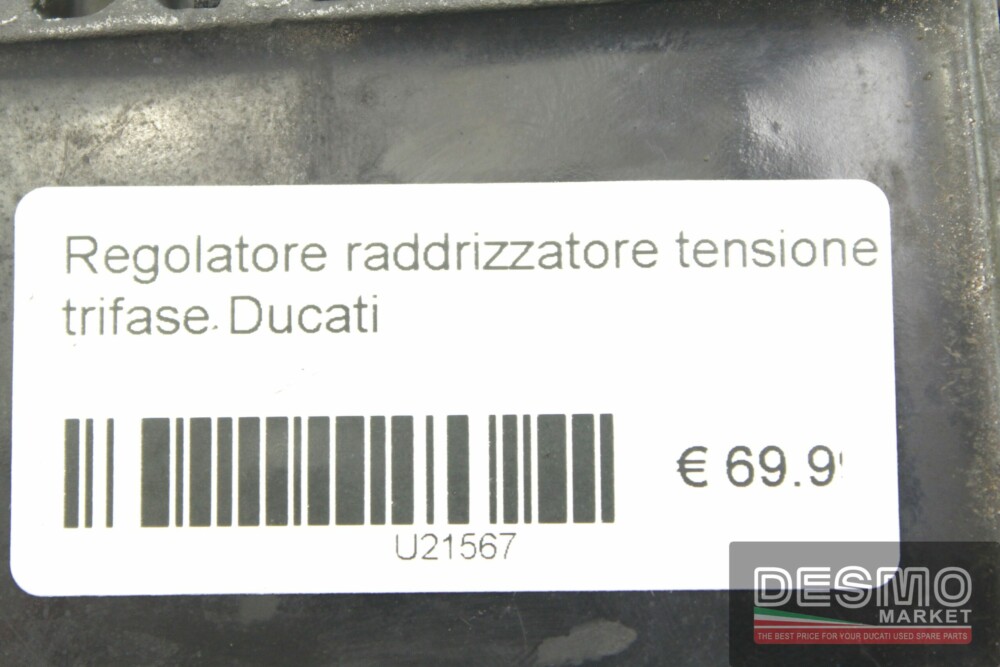 Regolatore raddrizzatore tensione trifase Ducati