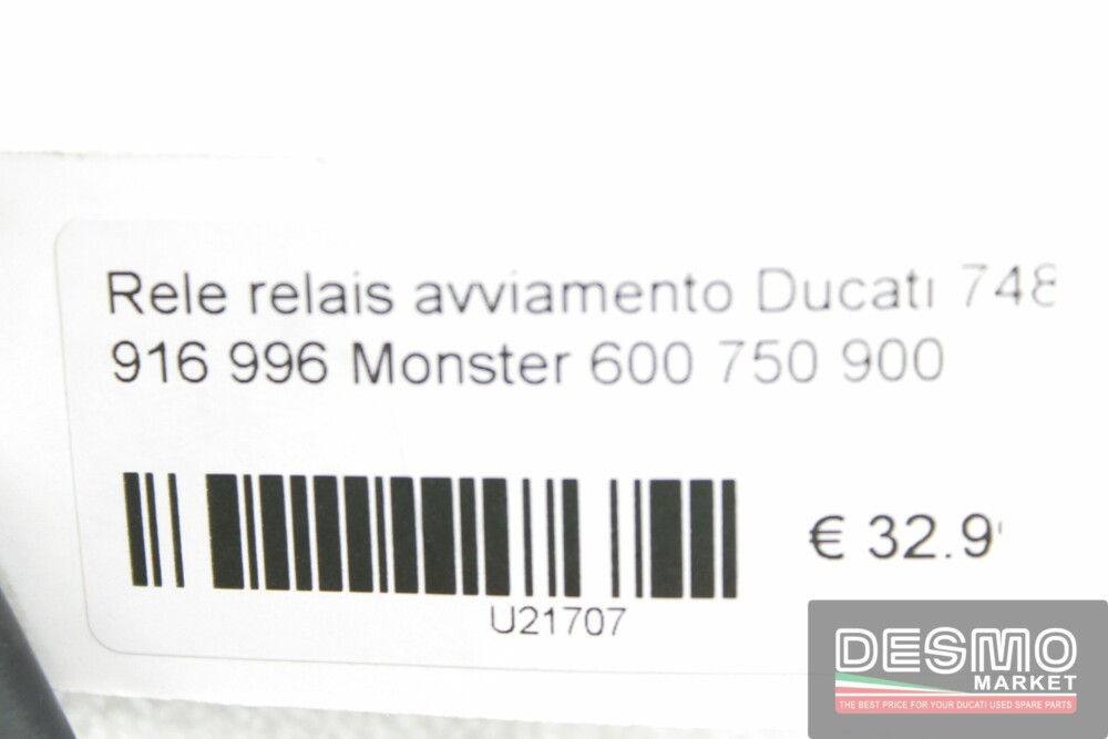Rele relais avviamento Ducati 748 916 996 Monster 600 750 900