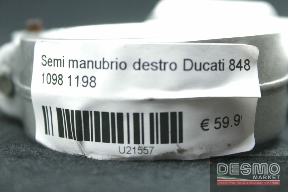 Semi manubrio destro Ducati 848 1098 1198