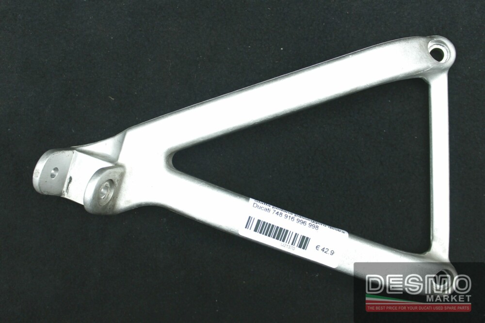 Right passenger footrest bracket Ducati 748 916 996 998