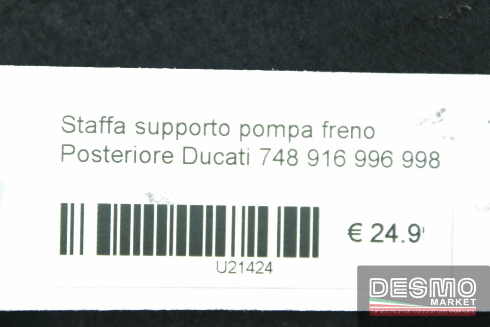 Staffa supporto pompa freno posteriore Ducati 748 916 996 998