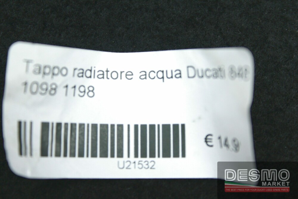 Tappo radiatore acqua Ducati 848 1098 1198