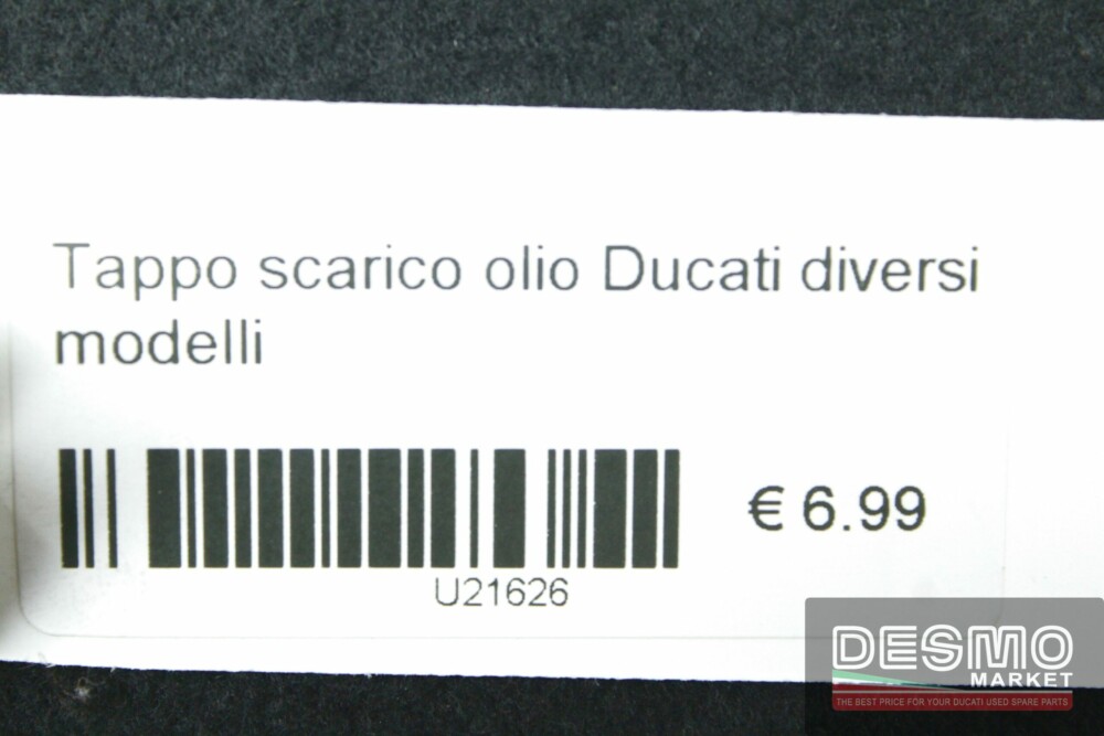 Tappo scarico olio Ducati diversi modelli