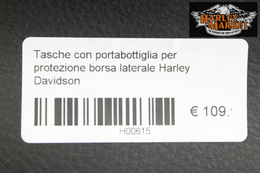 Pockets with bottle holder for Harley Davidson side bag protection - Image 12