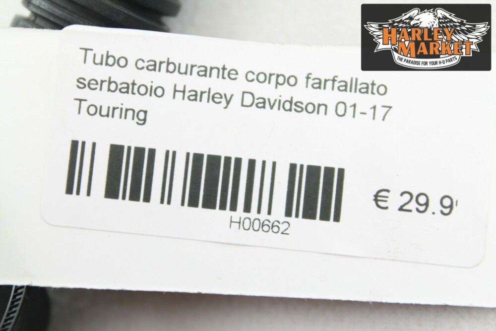 Tubo carburante corpo farfallato serbatoio HarleyDavidson 01-17 Touring