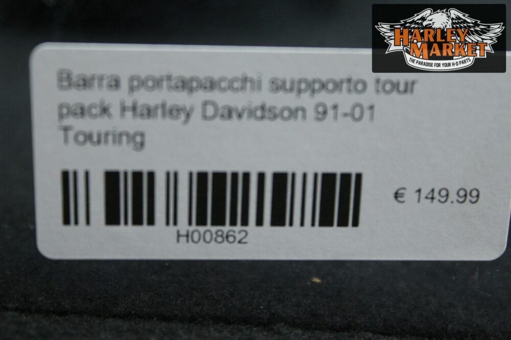 Barra portapacchi supporto tour pack Harley Davidson 91-01 Touring