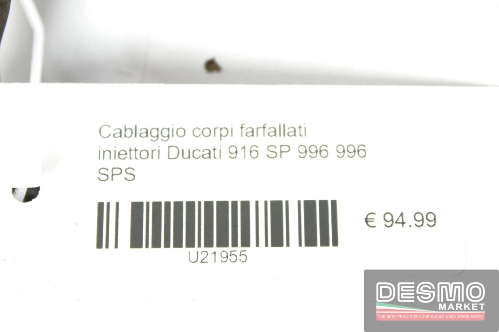 Cablaggio corpi farfallati iniettori Ducati 916 SP 996 996 SPS