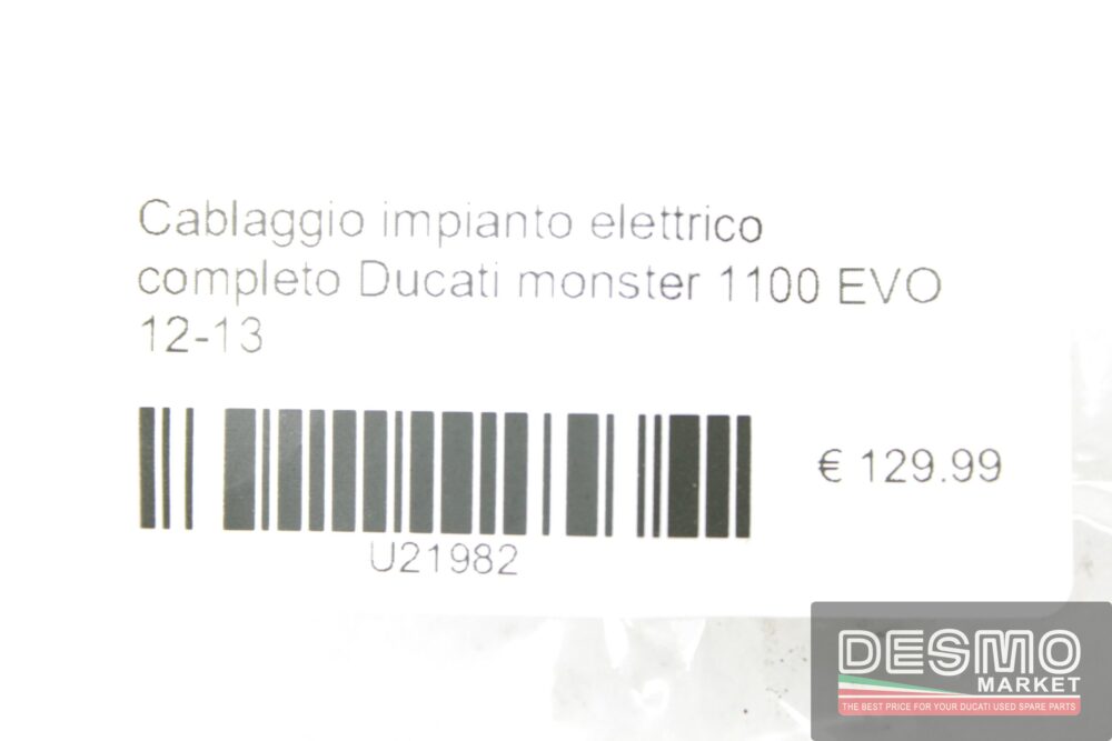 Cablaggio impianto elettrico completo Ducati monster 1100 EVO 12-13