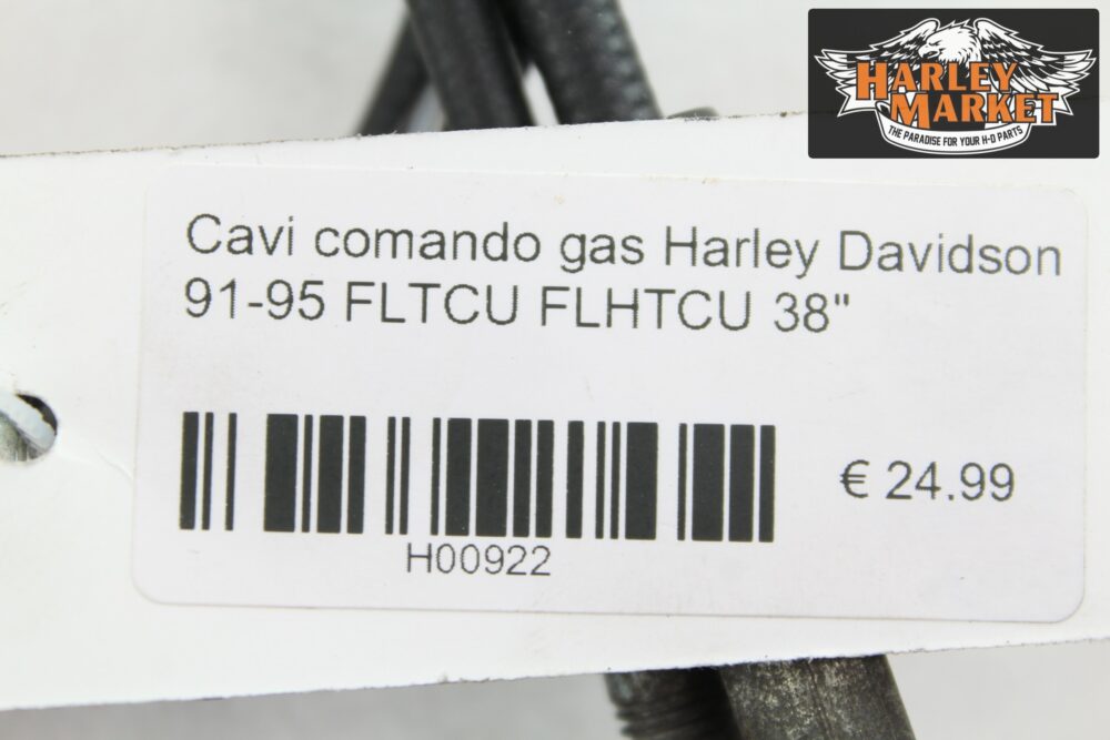 Cavi comando gas Harley Davidson 91-95 FLTCU FLHTCU 38″