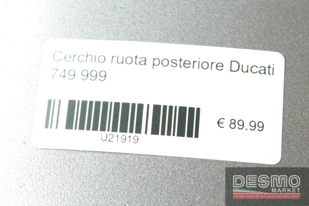 Cerchio ruota posteriore Ducati 749 999