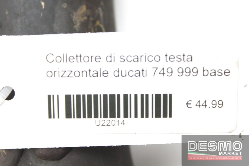 Collettore di scarico testa orizzontale Ducati 749 999 base