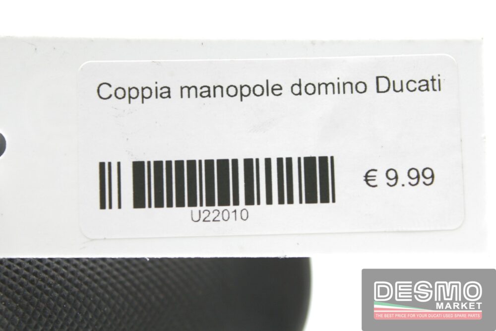 Coppia manopole Domino Ducati