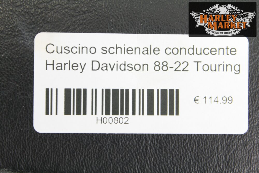 Cuscino schienale conducente Harley Davidson 88-22 Touring