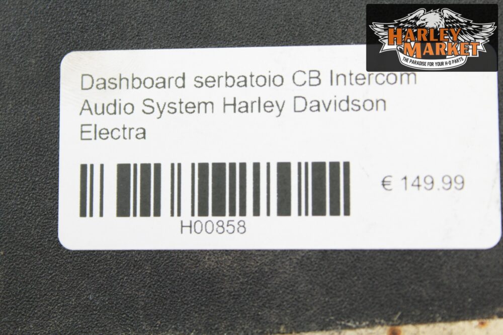 Dashboard serbatoio CB Intercom Audio System Harley Davidson Electra