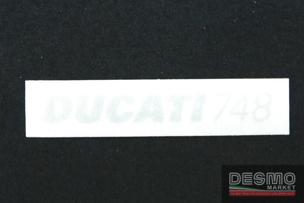 Decalcomania 748 sella Ducati 748