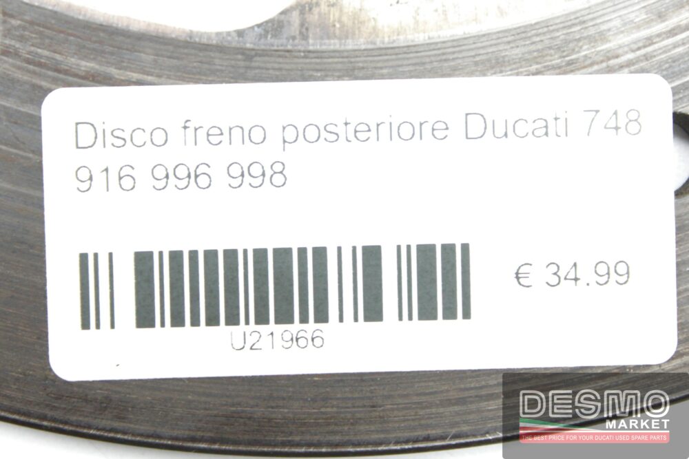 Disco freno posteriore Ducati 748 916 996 998