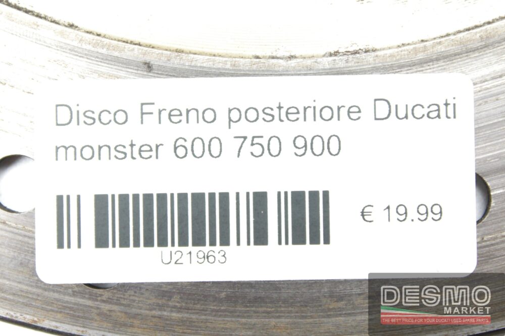 Disco Freno posteriore Ducati monster 600 750 900