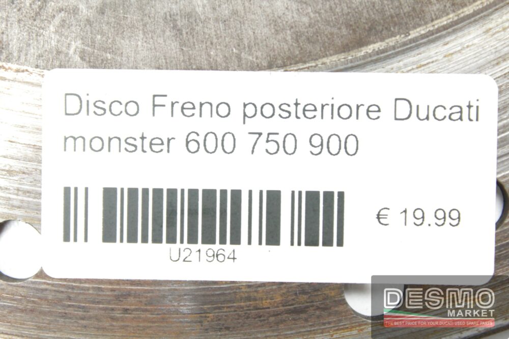 Disco Freno posteriore Ducati monster 600 750 900