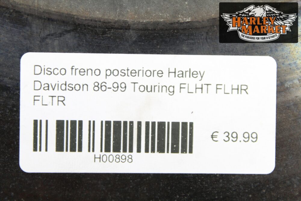 Disco freno posteriore Harley Davidson 86-99 Touring FLHT FLHR FLTR