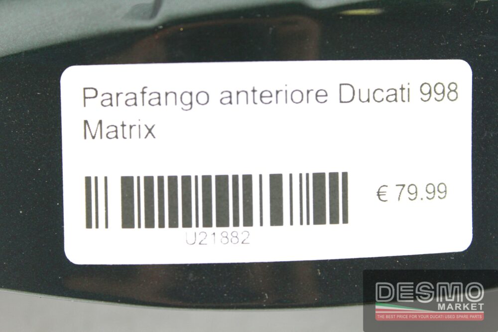 Parafango anteriore Ducati 998 Matrix