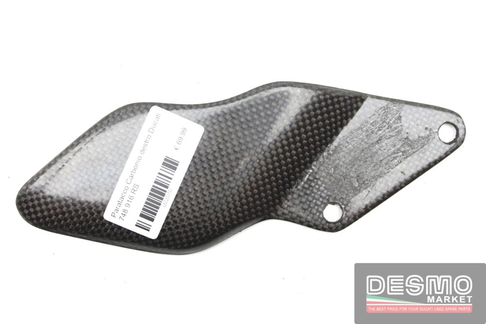 Paratacco Carbonio destro Ducati 748 916 RS