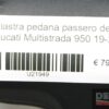 Piastra pedana passeggero destra Ducati Multistrada 950 19-21