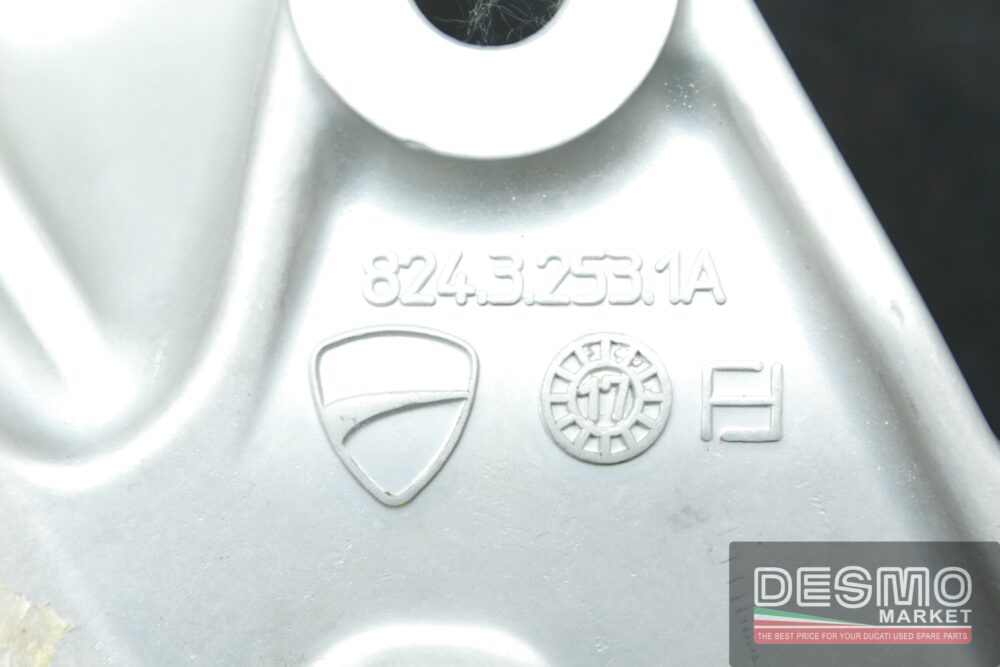 Piastra pedana pilota sinistra Multistrada 950 1200 17-20