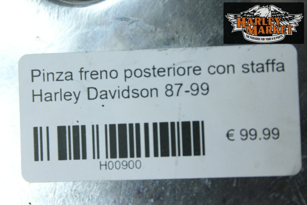 Pinza freno posteriore con staffa Harley Davidson 87-99