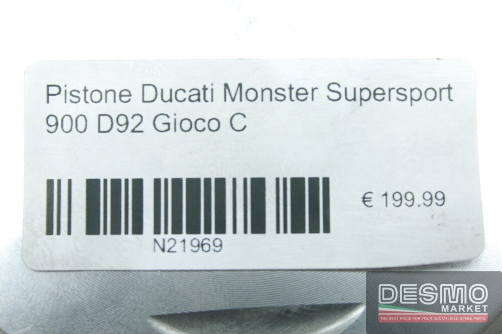 Pistone Ducati Monster Supersport 900 D92 Gioco C