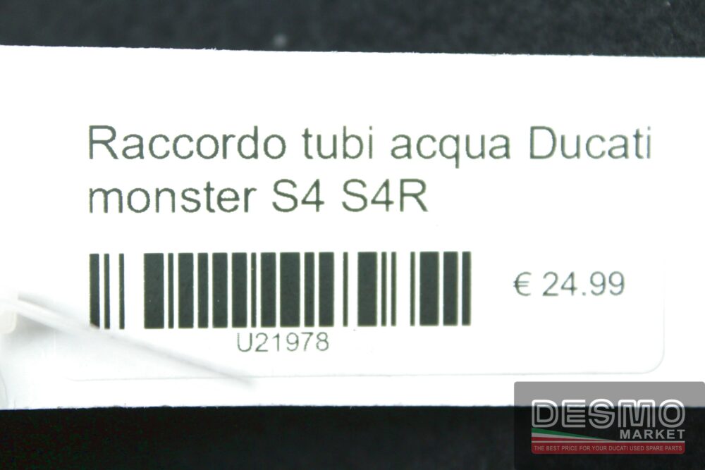 Raccordo tubi acqua Ducati monster S4 S4R