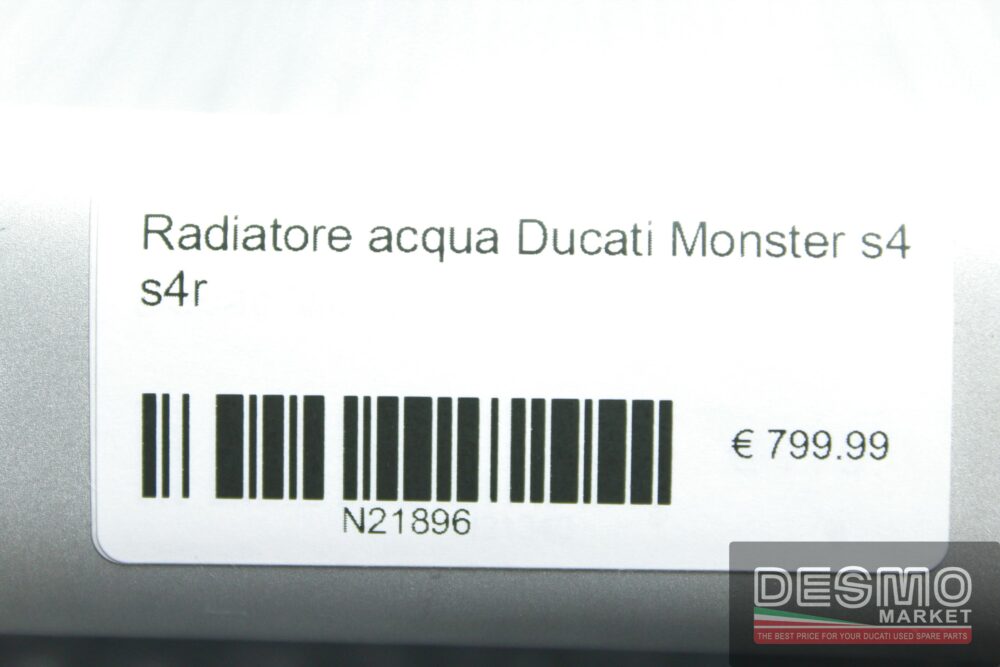 Radiatore acqua H2o Ducati Monster s4 s4r