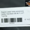 Registri asse ruota posteriore Harley Davidson 86-96 FLH/T Touring
