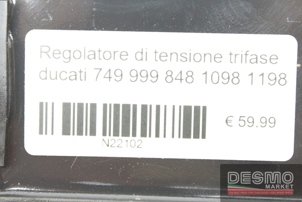 Regolatore di tensione trifase Ducati 749 999 848 1098 1198