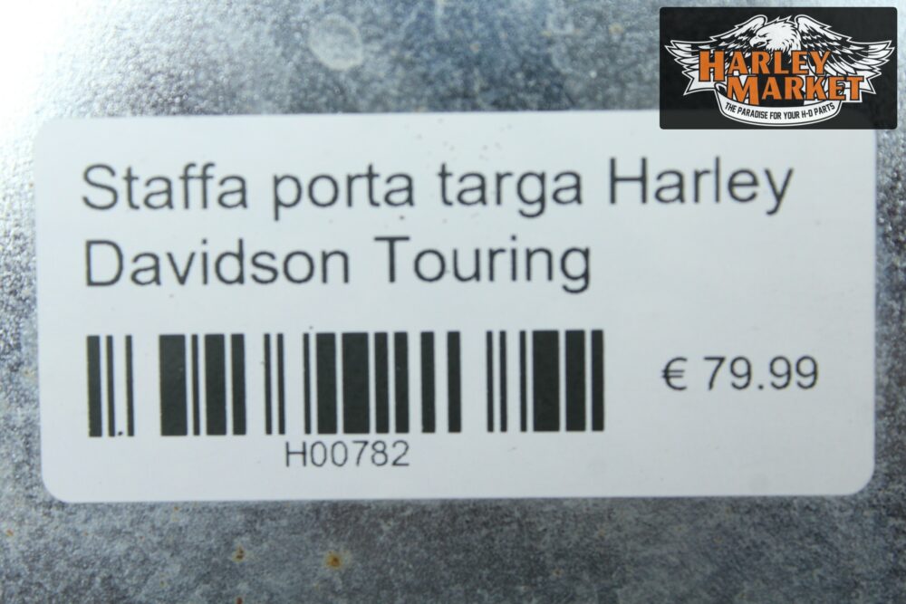 Staffa porta targa Harley Davidson Touring