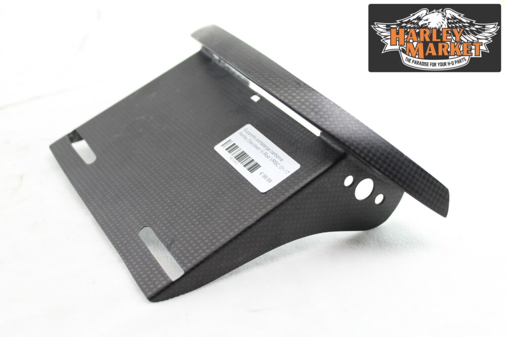 Supporto portatarga carbonio Harley Davidson V-Rod VRSC 01-17