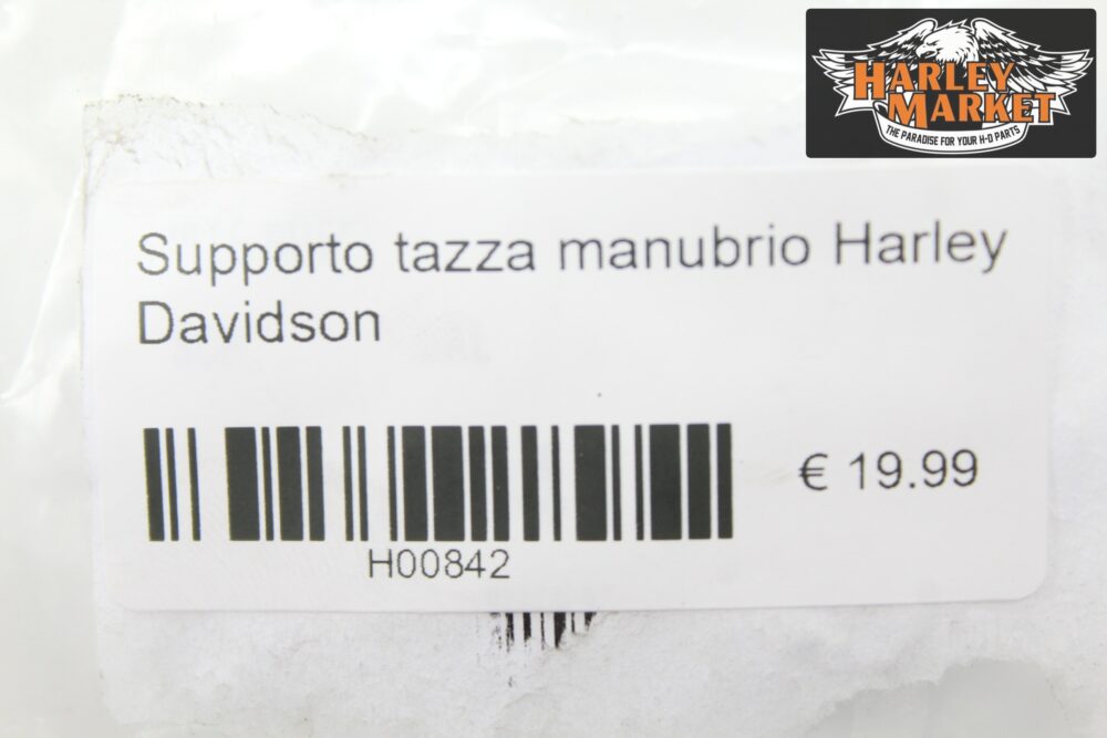 Supporto tazza manubrio Harley Davidson