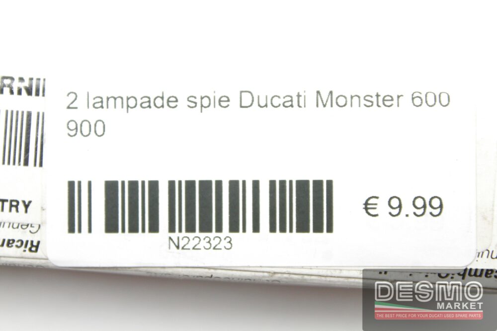 2 lampade spie Ducati Monster 600 900