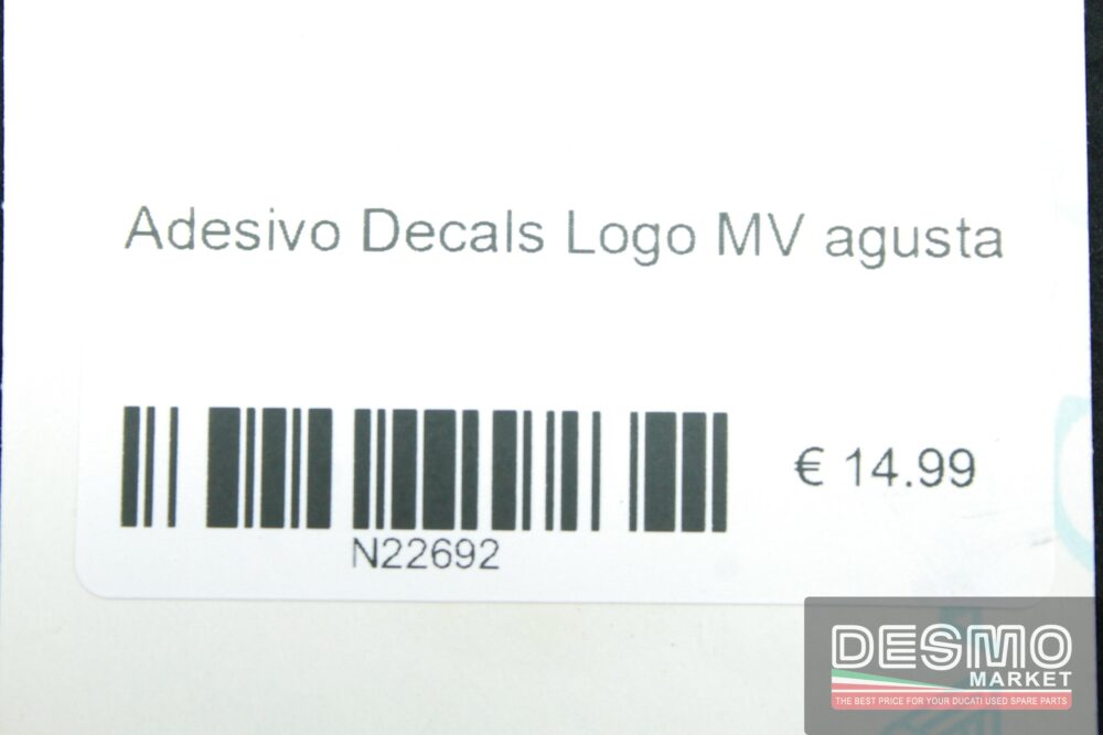 Adesivo Decals Logo MV Agusta
