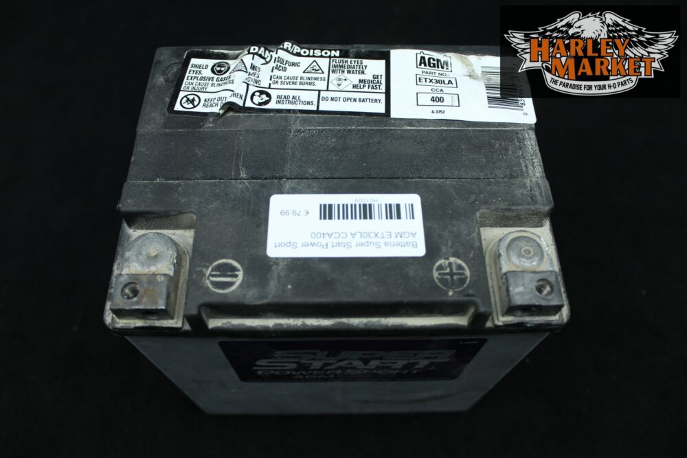 Batteria Super Start Power Sport AGM ETX30LA CCA400