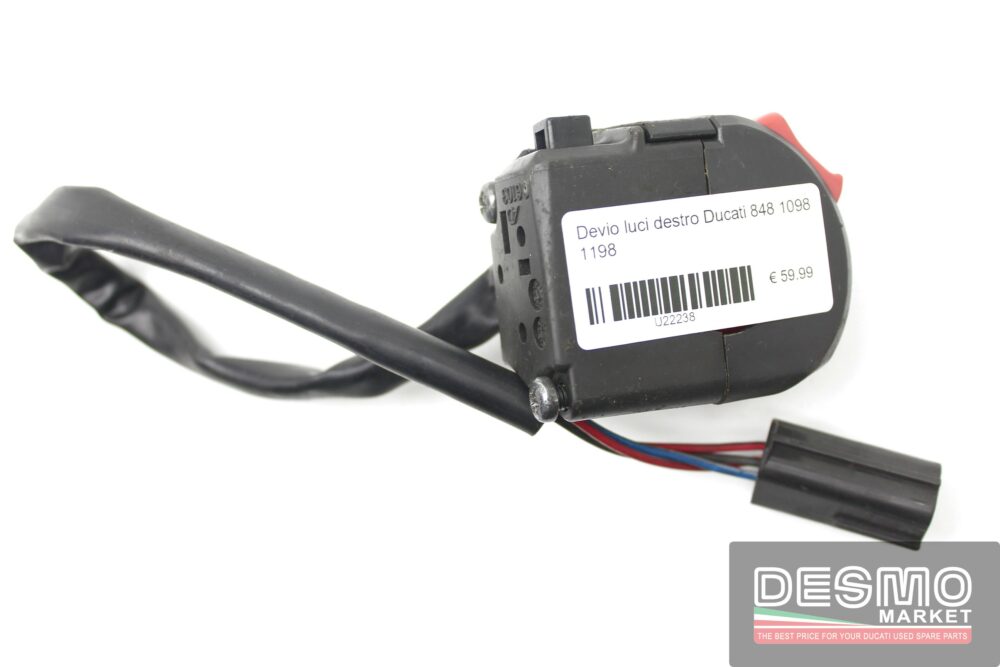 Right side handle switch Ducati 848 1098 1198 - Image 3